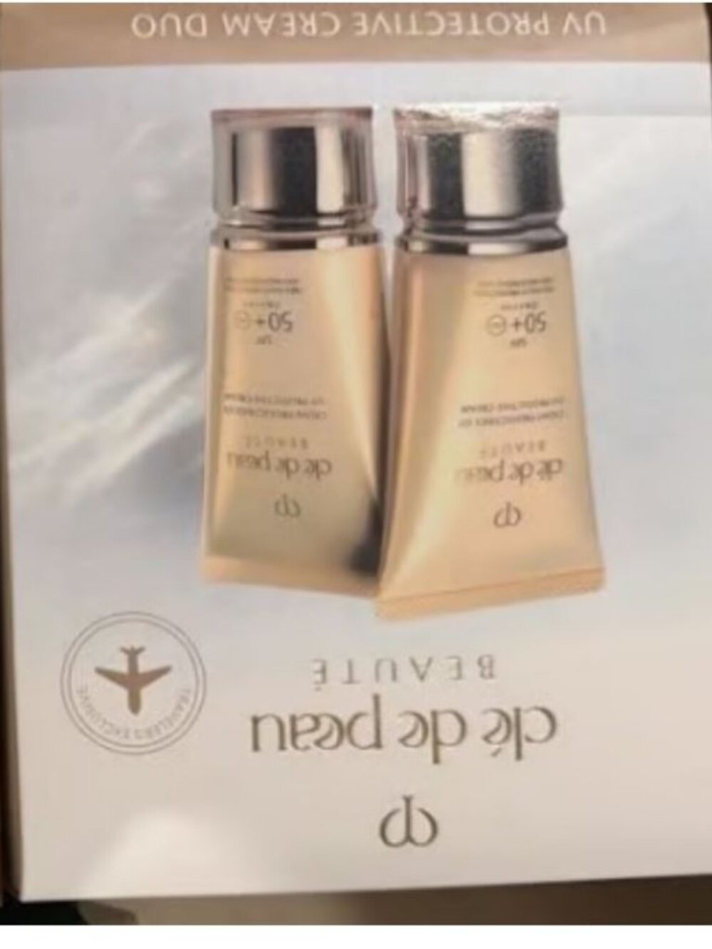 Pack of 2 Cle De Peau Beaute UV Protective Cream SPF 50+ 1.8oz/50ml New with box